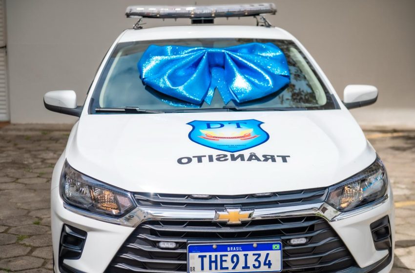  Novas viaturas são entregues ao Departamento de Trânsito Municipal